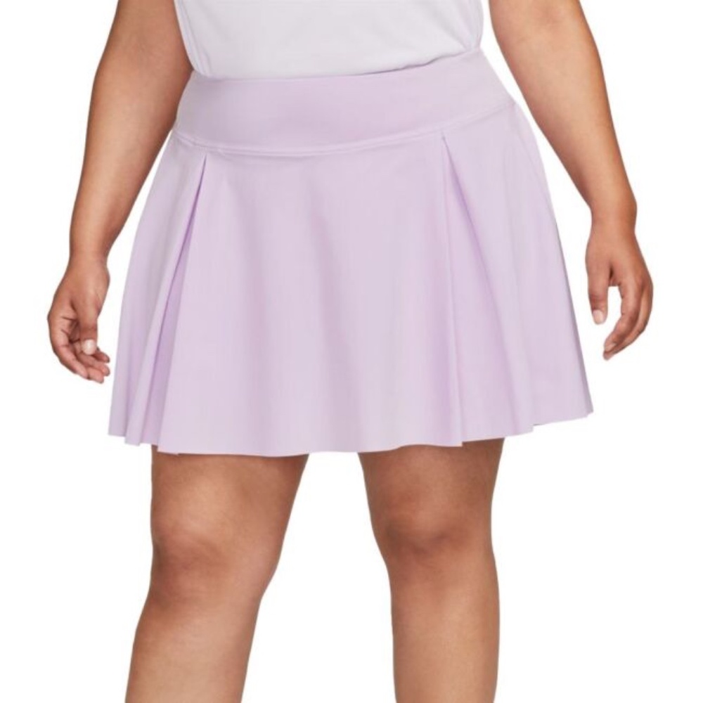 NIKE Women's Dri-FIT Club Tennis Skort NWT Light Lilac